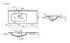 Ceramica Nova Element CN7003L Раковина накладная мебельная, 101x46.5