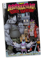 Фигурка McFarlane Toys Teenage Mutant Ninja Turtles: Rocksteady with Comic Book
