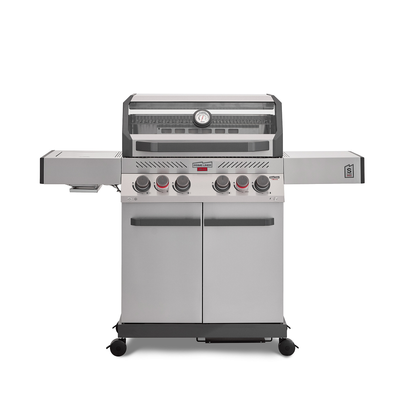 Газовый гриль PRIMELINER S-class PRO комплектация DELUXЕ
