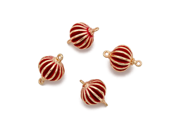 Коннектор рифленый "Фонарик" 11мм, эмаль