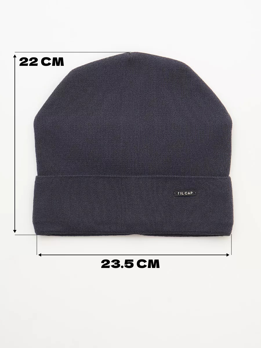 Шапка бини зимняя весенняя с флисом