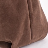 Сумка Саломея 456 эко-замша шоколад