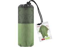 Дождевик «ПОНЧО» EVA, зеленый, с чехлом, 120 мк, Komfi/50