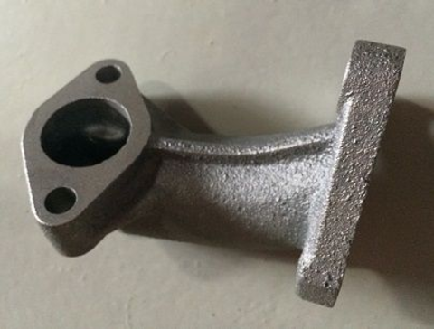 Патрубок глушителя двигателя 173F-190F в интернет-магазине ЯрТехника