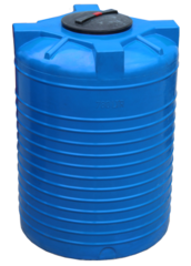 Ёмкость пластиковая пищевая STERH VERT 780 л. вертикальная (94x94x129см;синий) - арт.555076