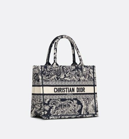 Сумка женская Dior Book Tote, модель маленького формата синий