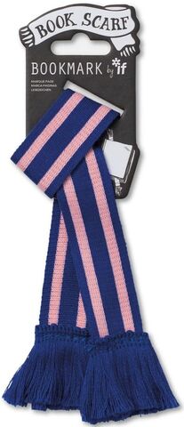 Əlfəcin \ Закладка \ Book Scarf Bookmark - Blue & Pink