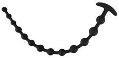 Черные анальные бусы Anal beads - 50 см. - 