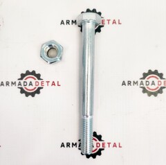 Болт с гайкой фиксации нижнего пальца опоры аутригера (M10x100 мм) | 1315/3420Z | Аналог