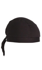 Бандана черная трикотаж 100% хлопок