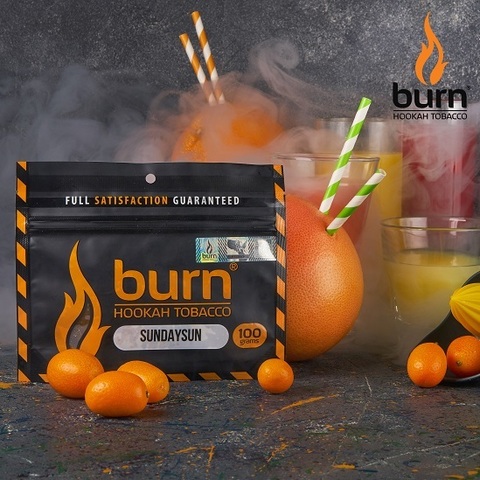 Табак Burn Sunday Sun (цитрусовый микс) 100г