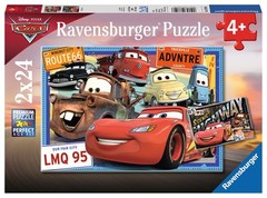 Puzzle DCA:Disney Cars 2x24 pcs