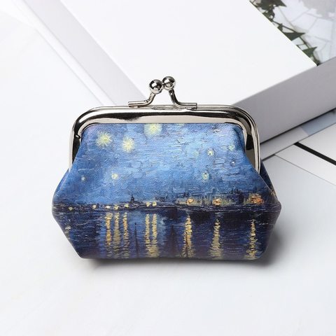 Pul qabı \ Кошелек \ Handbags Van Gogh Starry Night Over the Rhône