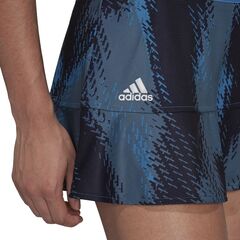 Юбка теннисная Adidas Tennis Printed Match Skirt Primeblue W - sonic aqua