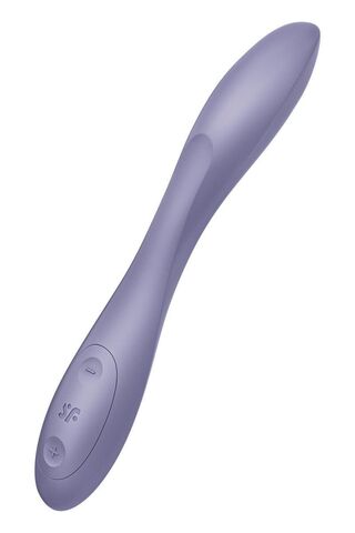 Сиреневый гибкий вибратор Satisfyer G-Spot Flex 2 - 19,5 см. - Satisfyer 4043791