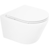 BelBagno BB8001CHR/SC Чаша унитаза подвесного и сиденьем дюропласт soft close BB8001CHR/SC