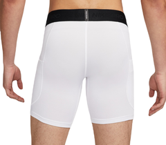 Термобелье Nike Pro Dri-Fit Fitness Shorts - white/black