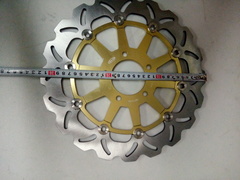 Диски для Suzuki GSX-R 1300 R Hayabusa 99-07 / золотые /Передние /тормозные / ARASHI