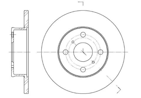 Диск тормозной G-brake  GR-01265