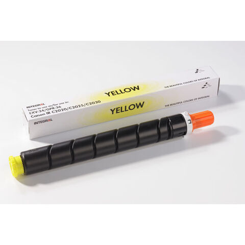 Картридж Туба INTEGRAL  C-EXV34/NPG-52/GPR-36 Yellow (3785B002[AA])/(11500107) желтый (yellow), до 19000 стр., 270 гр. - купить в компании MAKtorg