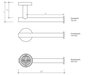 Decor Walther 0530060 Decor Walther Basic TPH1 Держатель туалетной бумаги, подвесной, цвет: черный матовый
