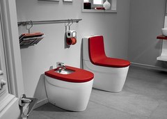 БИДЕ НАПОЛЬНОЕ ROCA KHROMA