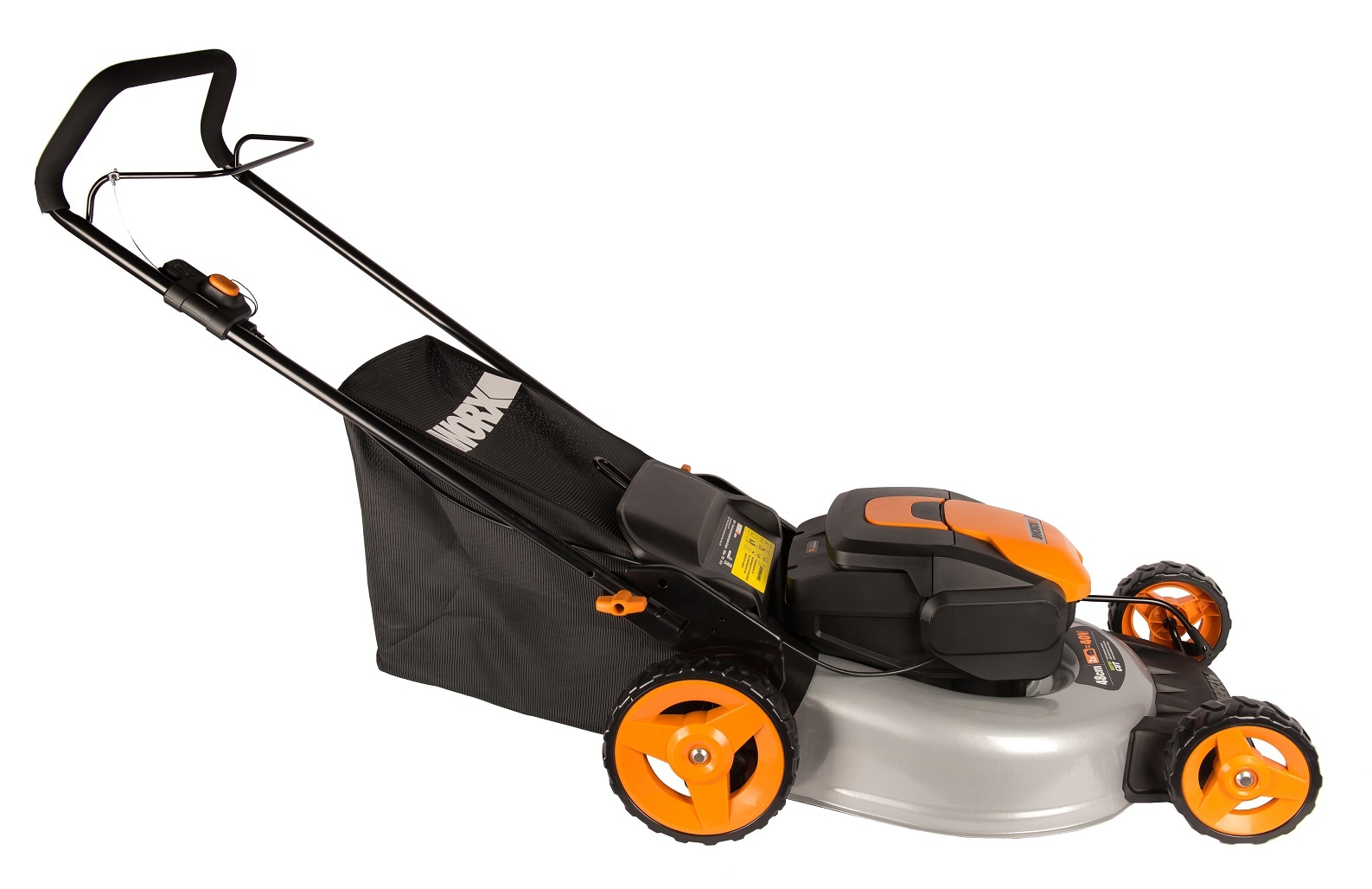 Газонокосилка аккумуляторная WORX WG751E, 40В, 48 см, 2*4,0 Ач, двойное ЗУ 2x2A