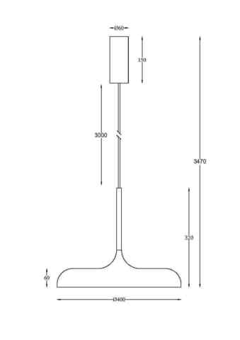 Подвесной светодиодный светильник Maytoni Gerhard MOD189PL-L18W3K1