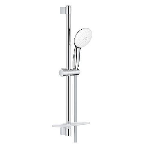 Grohe 27926003 Tempesta 110 Душевой гарнитур, лейка 2 режима, штанга 600 мм, 13,5 л/мин, с полочкой
