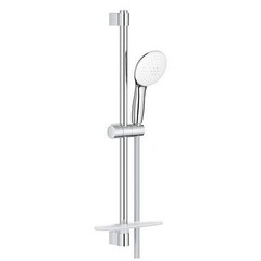 Grohe 27926003 Tempesta 110 Душевой гарнитур, лейка 2 режима, штанга 600 мм, 13,5 л/мин, с полочкой фото