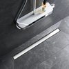 Am.Pm W01SC-U11-090-04SB MasterFlow Трап для душа линейный универс затвор Tile 90см цвет сталь мат