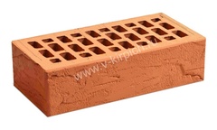 Кирпич лицевой Воротынский одинарный красный, бостон