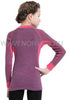 Комплект термобелья из шерсти мериноса Norveg Climate Control Pink-Black детский