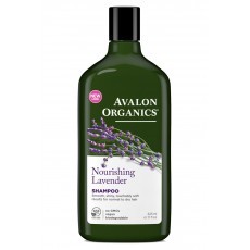 Avalon Organics Shampoo: Шампунь для волос с маслом лаванды (Lavender Nourishing Shampoo), 325мл