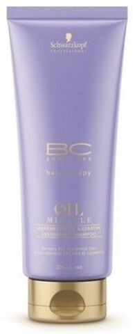 Восстанавливающий шампунь для волос Schwarzkopf Bonacure Hairtherapy Oil Miracle Barbary Fig Oil&Keratin Restorative Shampoo