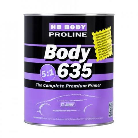 Body Грунт PROLINE 635 5:1 2K (черный) (0,8л) + отв (0,16л)