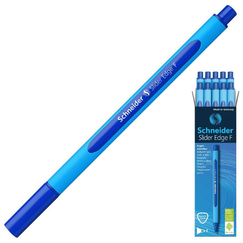 Ручка шариковая SCHNEIDER Slider Edge F синяя 152003