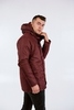 Парка мужская Мембрана бордовый