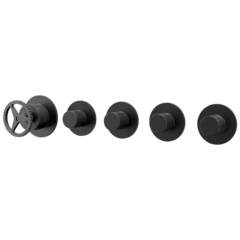 Remer CH98D4PWBCFP Смеситель для душа Remer Chrono CH98D4PWBCFP, черный брашированный хром фото