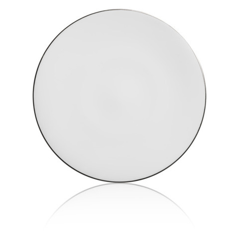 Тарелка обеденная 28см Mix&Match Синергия Платиновый кант