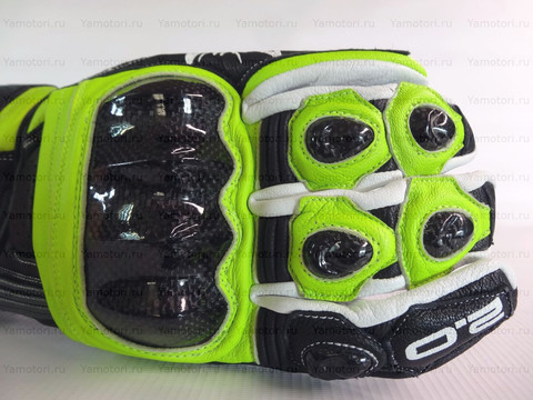 Перчатки Berik Rick Racing Yellow XL