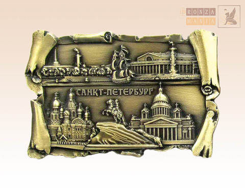 магнит Свиток малый - Спас на Крови