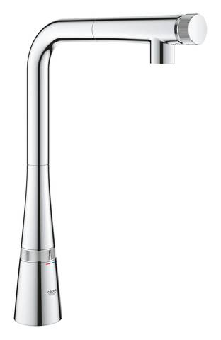 Смеситель для мойки с выдвижным изливом Grohe Zedra 31593002