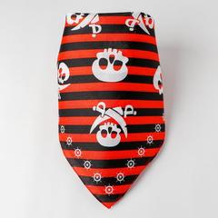 Купить Бандана «Настоящий пират», красная, 50х50 см в Магазине тельняшек