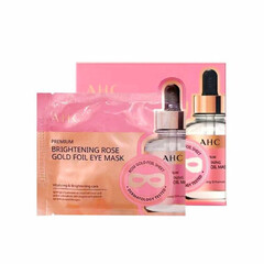 Тканевая маска для области вокруг глаз с золотом AHC Premium Brightening Rose Gold Foil Eye Mask 1 шт.