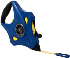 Рулетка геодезическая КОБАЛЬТ 30м x 15мм открытый корпус (фибергласовая лента, ускоренная  (646-898)