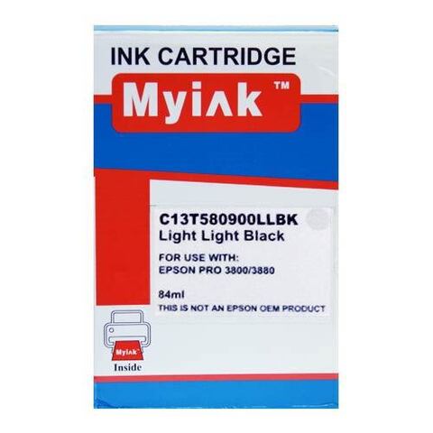 Картридж MyInk для (T5809) EPSON St Pro 3800/3880 Light Gray (84ml, Pigment, необходим чип оригинального картриджа)