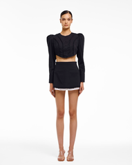 Костюм Joy (Джой) (рубашка+шорты) ч/б