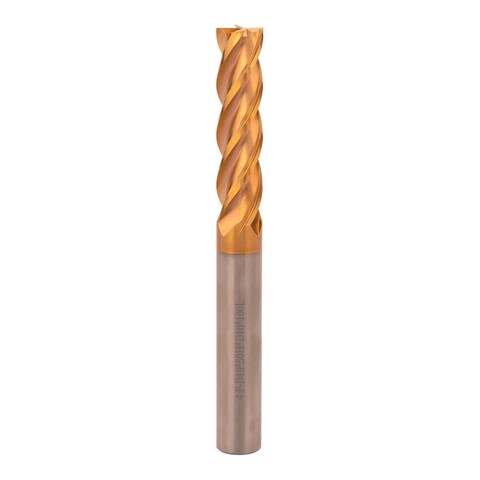 Фреза ц/х 10x100/50мм 4z P30 TiSiCrN 60HRC d10 H-Tools 6736-100