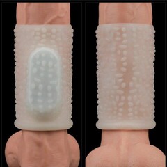 Насадка на пенис с вибрацией Drip Knights Ring  (10*3,7)